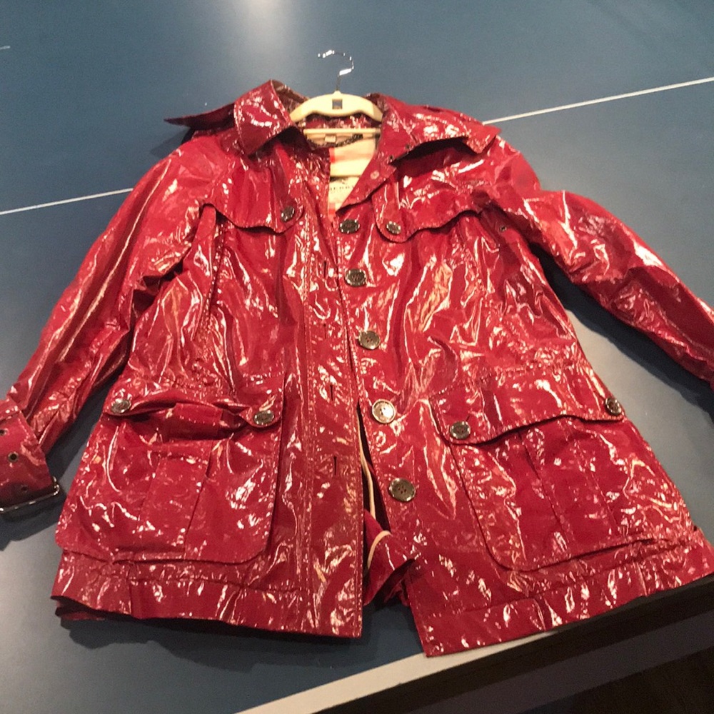 Long raincoat